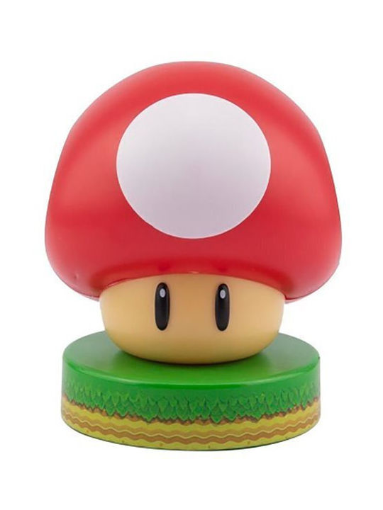 Paladone Παιδικό Διακοσμητικό Φωτιστικό Super Mushroom Icons Light Κόκκινο