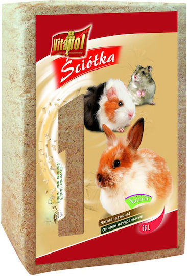 Vitapol Ροκανίδια για Κλουβί Τρωκτικών 56lt 4.1kg