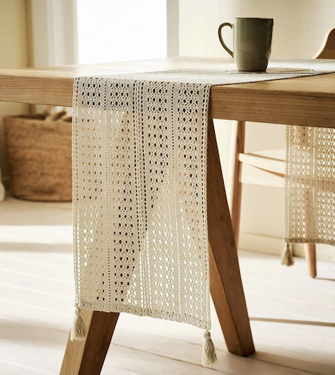 Gofis Home Runner Памучна Плетено Layla Cloud Cream 047/05 37x160бр