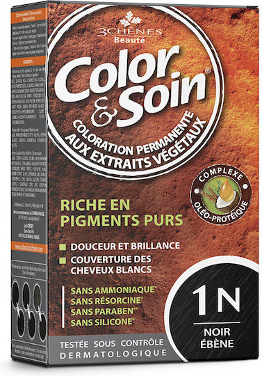 Vopsea de par Color&soin 1n Negru
