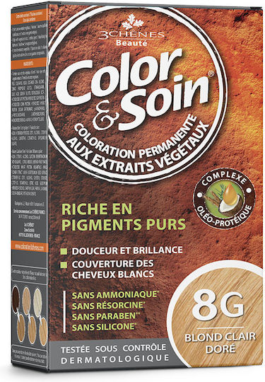 Vopsea de păr Color&soin 8g Sandy Goldstone