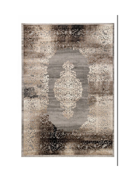 Tzikas Carpets Σετ Χαλιά Κρεβατοκάμαρας Καφε-γκρι 41457OPT94284 3τμχ