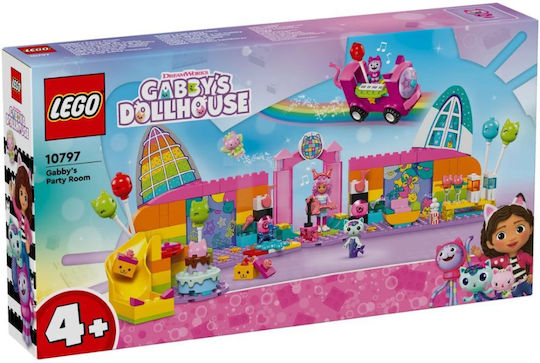 LEGO Gabby's Puppenhaus Gabbys Partyraum für 4+ Jahre