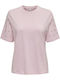 Only Women's T-shirt Pink