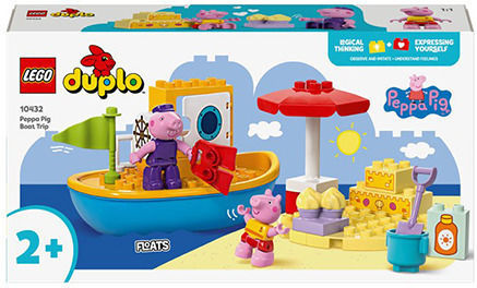 LEGO Duplo Peppa Pig Bootsfahrt Für 2+ Jahre 23 Stück