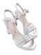 Sandalen Silber