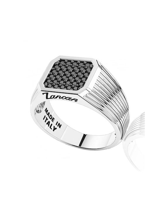 Zancan Men's Silver Ring