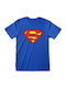 Heroes INC Rashguard Superman Albastră Din bumbac