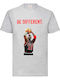 Fruit of the Loom Michael Jordan Be Different Nba Μπλούζα Γκρι Βαμβακερή