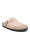 Olivier Winterliche Herrenhausschuhe Beige