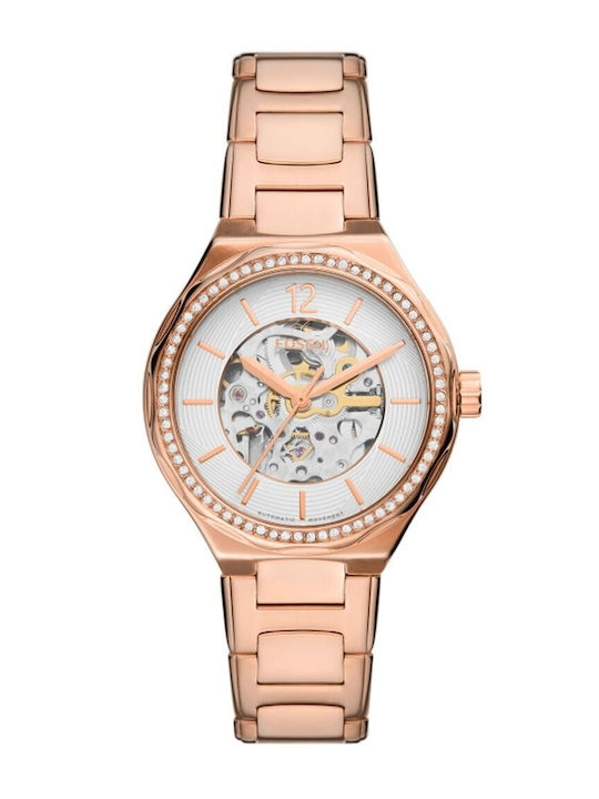 Fossil Eevie Дамски Часовник 36mm Кварцов с Роз...