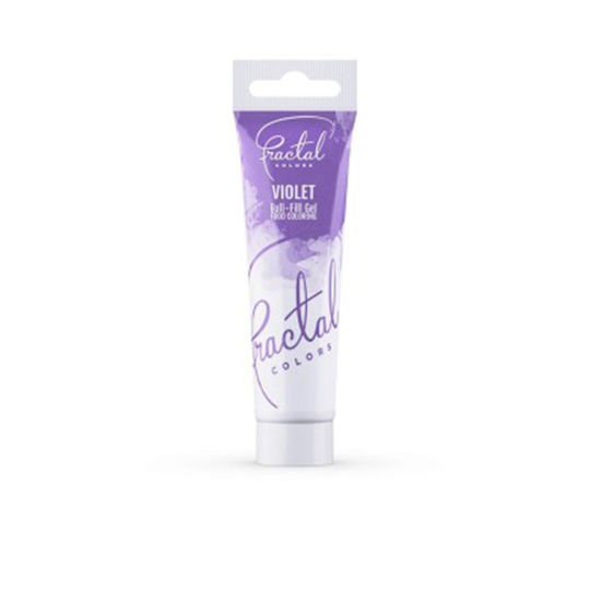 Χρώμα Ζαχαροπλαστικής σε Μορφή Gel Fractal Μωβ 30gr