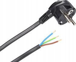 Plastrol Netzkabel mit Kabeleigenschaften 3x1mm² Schwarz 5m W-97174 Plastrol Netzkabel mit Kabeleigenschaften 3x1mm² Schwarz 5m W-97174