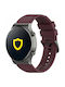 Spacecase Easy Band Universal Λουράκι Σιλικόνης Smartwatches 20mm Dark Red 5905123404580