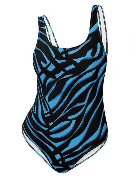 AI Ops Consulting SM P.C. Swimsuit Blue