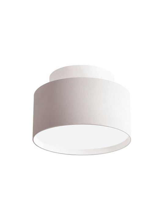 Eurolamp Μεταλλικό Χωνευτό Σποτ με Ενσωματωμένο LED και Φυσικό Λευκό Φως Λευκό 8.8x8.8εκ. 1τμχ