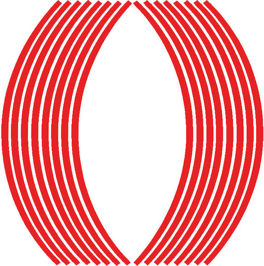 Adhesive Rim Tape Red