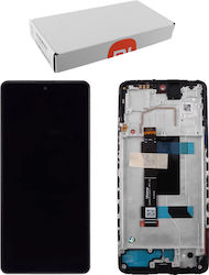 Xiaomi Οθόνη με Πλαίσιο για Xiaomi Redmi Note 12 Pro 5G, Poco X5 Pro 5G (Μαύρο)