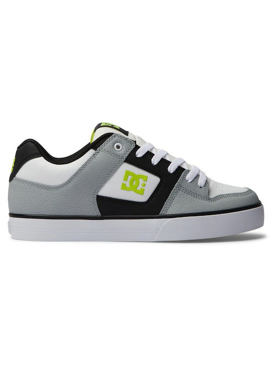 DC Pure Herren Sneakers White / Lime