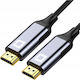 HDMI 2.1 Ultra High Speed 48Gbps 4K 120Hz HDR VRR Cable HDMI male - HDMI male 15m Γκρι