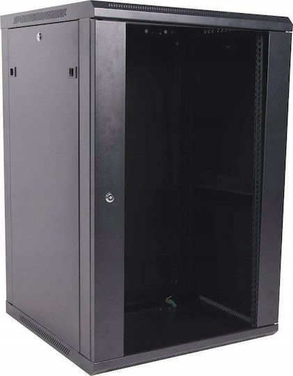 TKH Montat pe perete Cabină Rack 18U CCSW-0606-18U