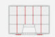 Prosperplast Tool Compartment Organiser 15 Slot Transparent 39x29x6.5cm