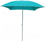 Foldable Beach Umbrella Diameter 1.72m Green