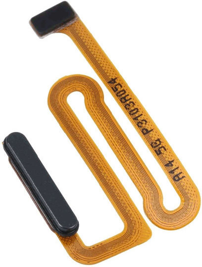 Flex Cable with Fingerprint in Black color for Galaxy A14