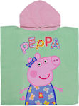 Alouette Poncho de plajă pentru copii Peppa Pig 100 x 100cm.