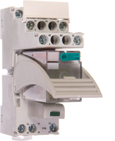 Relpol Phase 2-Pole Relay 12A 12V