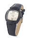 Chronotech Γυναικείο Ρολόι 33mm Μπαταρίας με Μαύρο Δερμάτινο Λουράκι