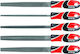 Yato YT-6238 Set of Files with Handle 5pcs