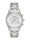 Bulova Womens Battery Watch With Silver Steel Bracelet