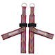 Foot Y Loop Straps-narrow Purple Multi