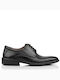 Boxer Men's Leather Dress Shoes Black