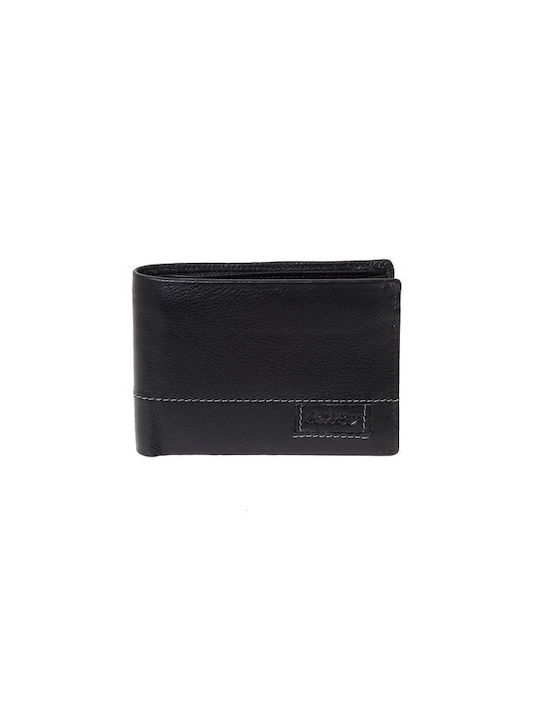 Lavor Men's Leather Wallet with RFID Black