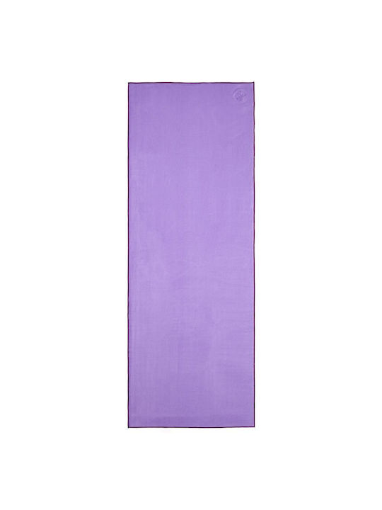 Manduka Yogitoes Πετσέτα Yoga Γυμναστηρίου Μωβ