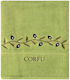 Prosop de față 50cm X 100cm Ramură verde Corfu