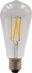 LED Bulb 8W for Socket E27 Warm White