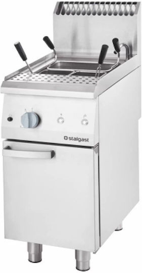 Stalgast Kochkessel für Nudeln mit Fassungsvermögen 25Es und Leistung 9.1kW 40x70x85cm.