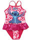 Disney Lilo & Stitch Παιδικό Μαγιό Ολόσωμο Φουξια
