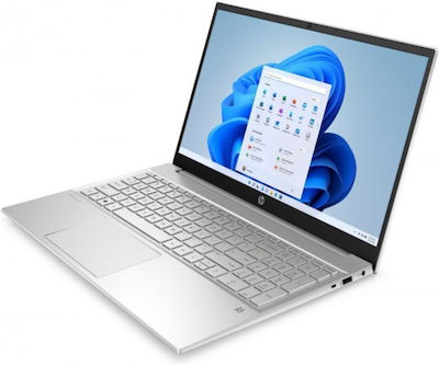 HP Pavilion 15s 15.6" IPS FHD (Райзен 5-5500U/8ГБ/512ГБ SSD/W11 Home) Естествено сребро