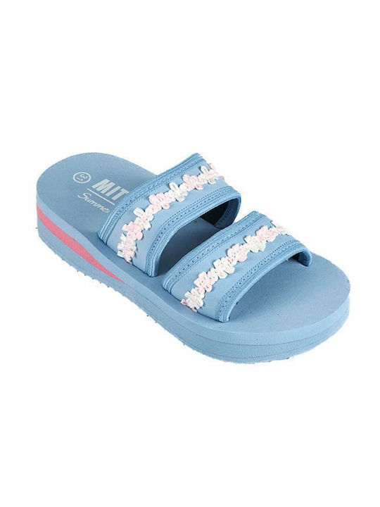 Mitsuko Kids' Slides Blue