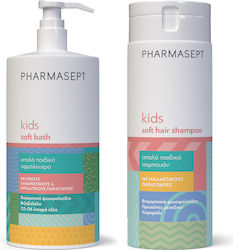 Pharmasept Șampon și gel de duș pentru copii Băi cu bule & Șampon în formă de gel