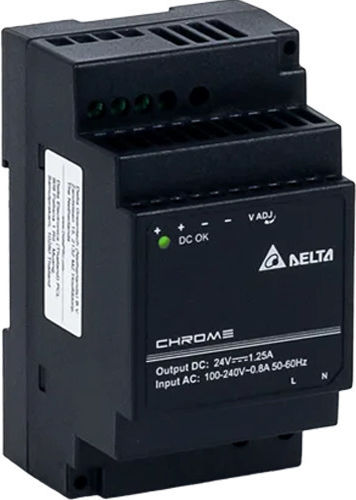 Delta DIN-Schienen-Netzteil mit Ausgang 24V und Leistung 30W 1.25A