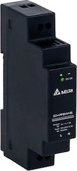 Delta Τροφοδοτικό Ράγας με Έξοδο 5V και Ισχύ 7.5W 1.5A