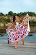 Microfiber Beach Towel 75x150cm Σx.animal Pink 100% Polyester