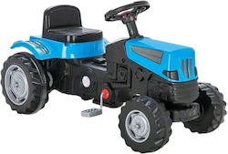 Kids Ride On Tractor Blue