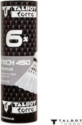Talbot Torro Tech Badminton Shuttlecocks 6 Pieces