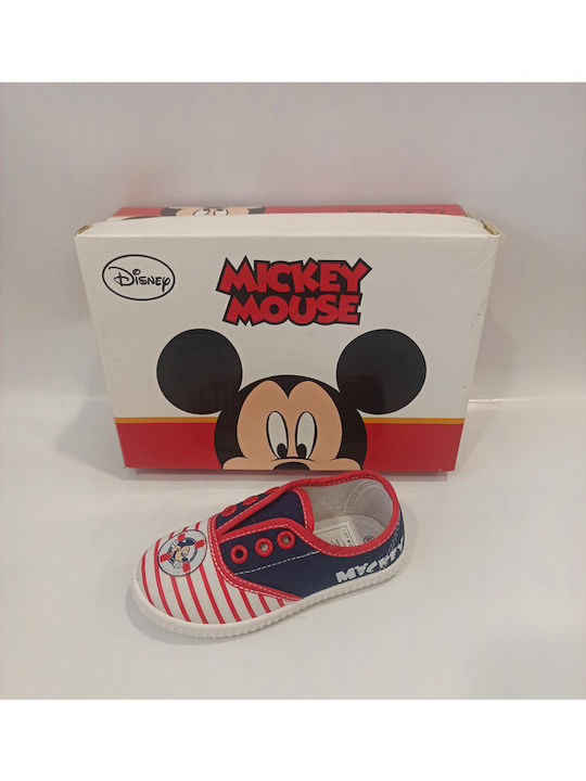 Mickey Kids Sneakers Slip-on Multicolour
